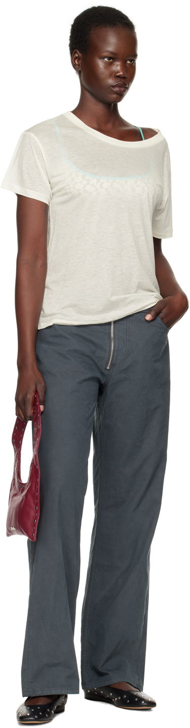 Tričko Baserange Loose Fit T-Shirt Biela | TOLO-BL-000, 3