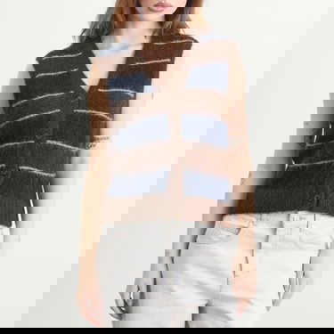 Vesta Samsoe Samsoe Sajeanne Hairy Knit Vest Top Rôznofarebný | F25400034-CLR002397, 2