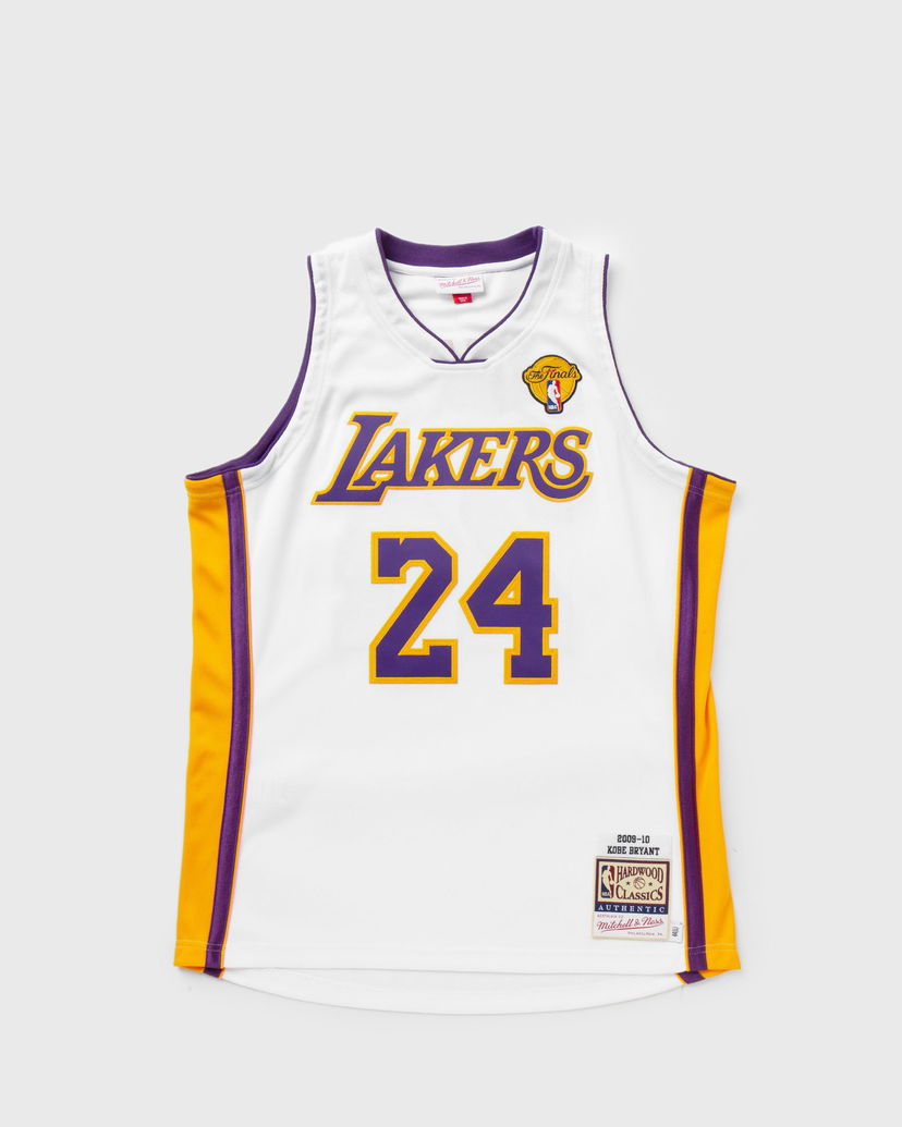 Dres Mitchell & Ness NBA Authentic Jersey LOS ANGELES LAKERS 2009-10 Kobe Bryant #24 Biela | AJY4AC19099-LALWHIT09KBR