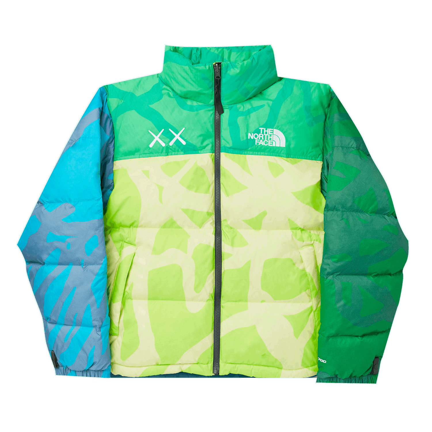 Prešívaná bunda The North Face KAWS Retro 1996 Nuptse Jacket Rôznofarebný | NF0A7WLU75B, 0