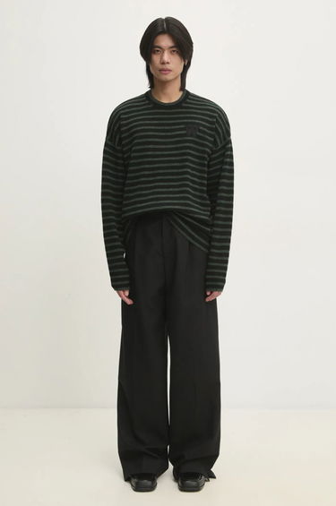 Sveter WOOD WOOD Wood Wood Tya Striped Oversized Jumper Čierna | 10315502.4159, 4
