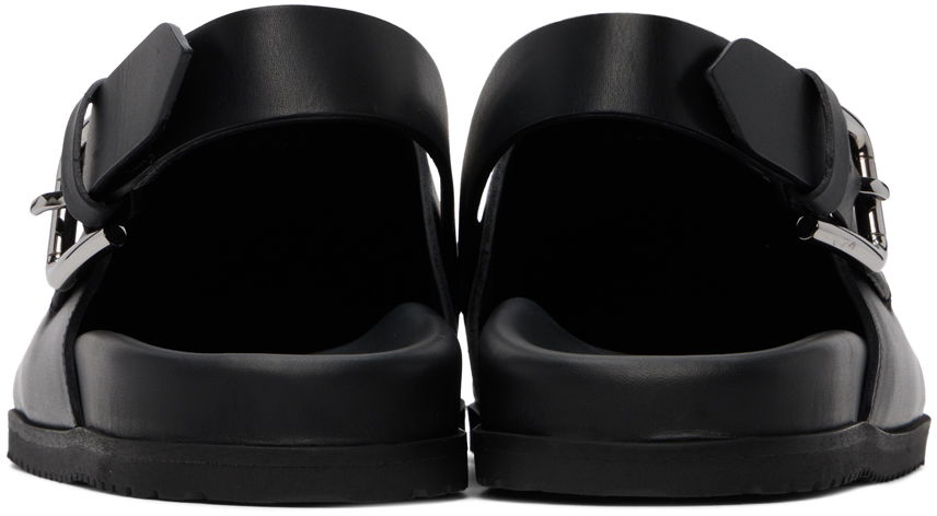 Tenisky a topánky Dolce & Gabbana Black Logo Mules Čierna | A80402AQ765, 1