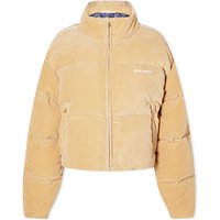 Prešívaná bunda Palm Angels Corduroy Cropped Down Jacket Béžová | PWED018F23FAB0026101, 1