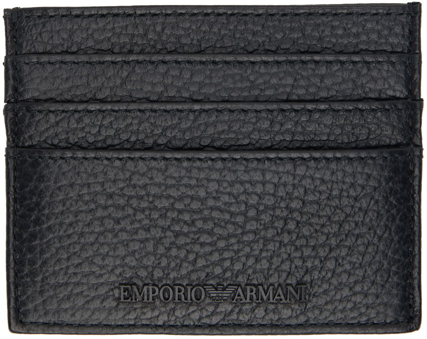 Peňaženka Emporio Armani Bonded Card Holder Čierna | Y4R173 Y068E, 0