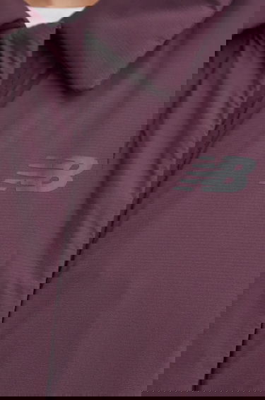 Bunda New Balance Transitional Collared Button-Front Jacket Fialová | WJ43506PLN, 4