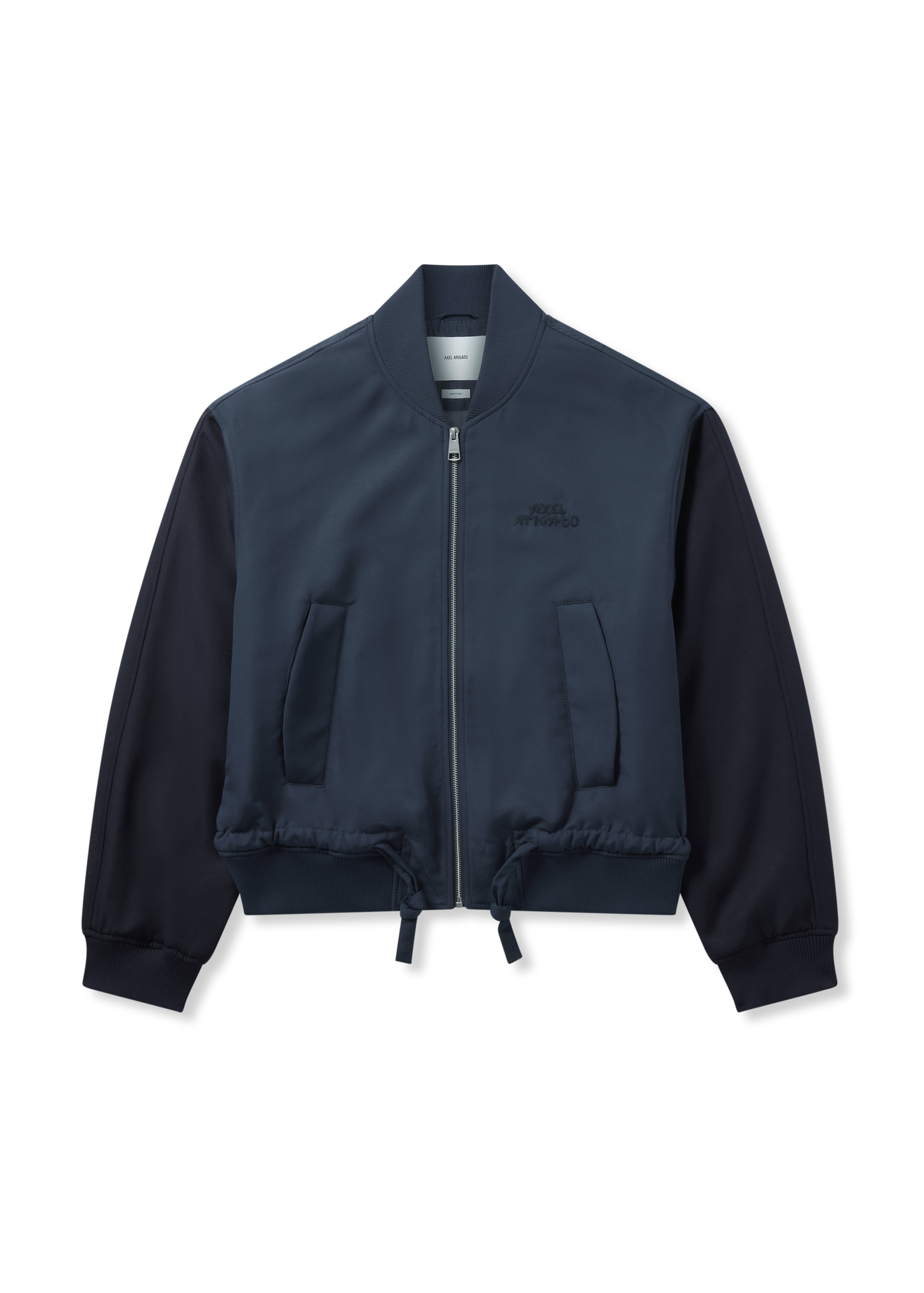 Bomber bunda AXEL ARIGATO Archer Full-Zip Bomber Jacket with Drawstring Hem Navy | A3764004, 0