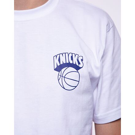 Tričko Mitchell & Ness NBA Merch Take Out Tee Knicks White Biela | BMTRINTL1234-NYKWHIT, 1