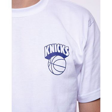 Tričko Mitchell & Ness NBA Merch Take Out Tee Knicks White Biela | BMTRINTL1234-NYKWHIT, 1