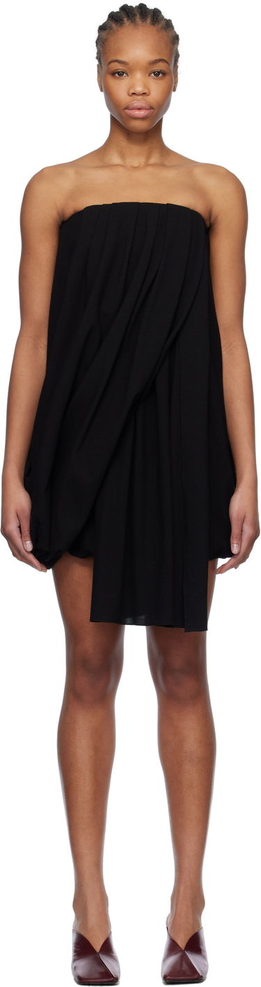 Šaty JW Anderson JW Anderson Draped Bustier Minidress Čierna | DR0464-PG1797, 0