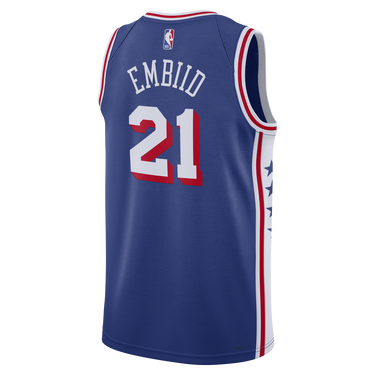 Dres Nike Dri-FIT NBA Philadelphia Sixers Icon Edition Swingman Jersey Navy | DX8620-401, 3