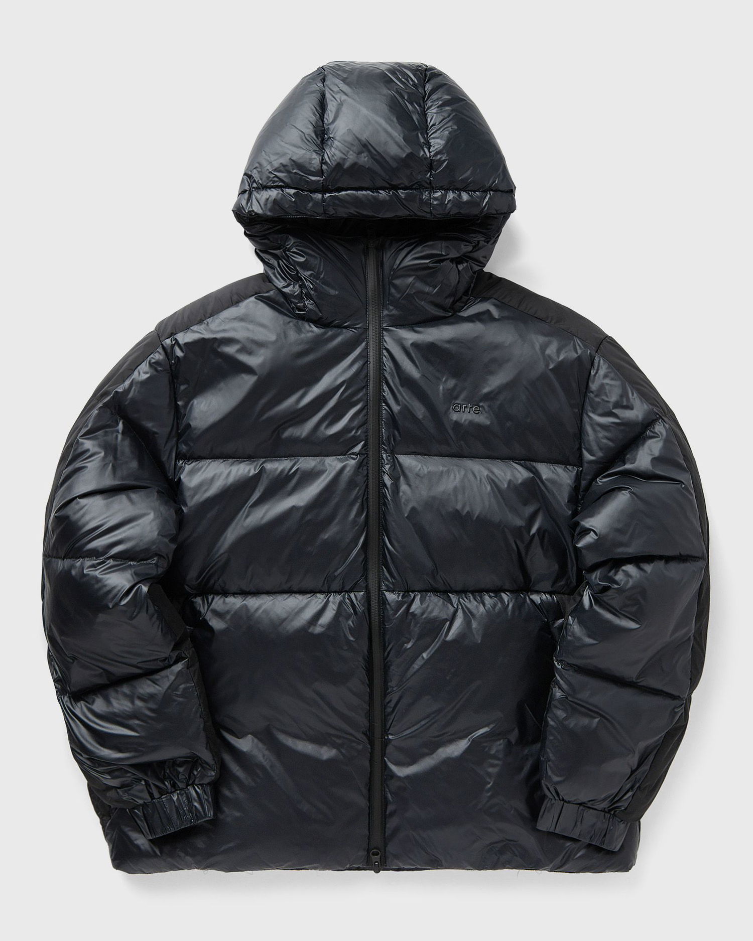 Prešívaná bunda Arte Antwerp Shiny Puffer Jacket Čierna | AW24-077J-BLACK, 0