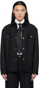 Versace Cavalry Wool Overshirt