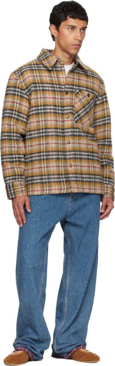 Bunda Burberry Burberry Check Insulated Jacket Žltá | 8110913, 3