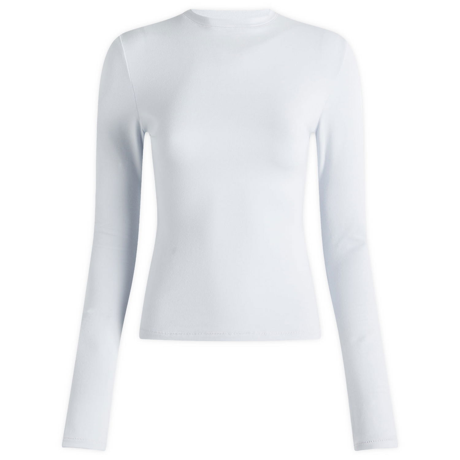 Tričko SKIMS Cotton Jersey Long Sleeve T-Shirt, Size Large | SKIMS Modrá | AP-TSH-0647-ZENBLUE, 1