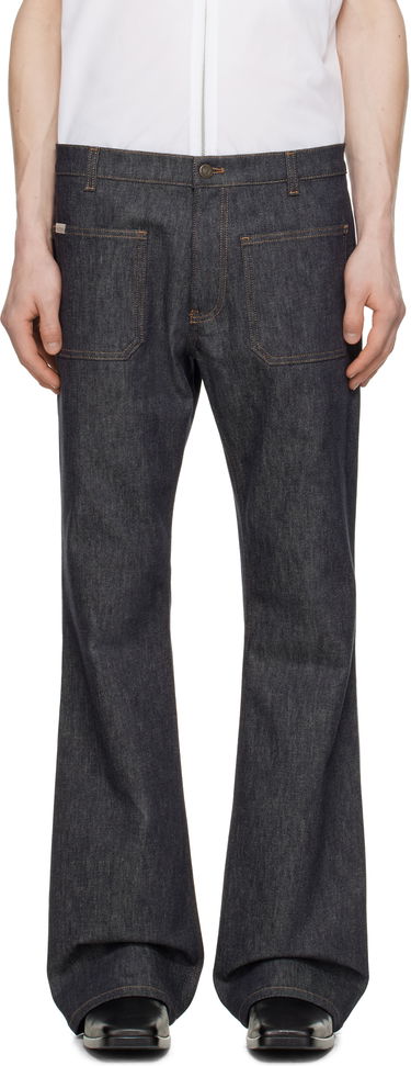 Džínsy Courrèges Courrèges Bootcut Jeans Modrá | 125DPA208DE0035, 0