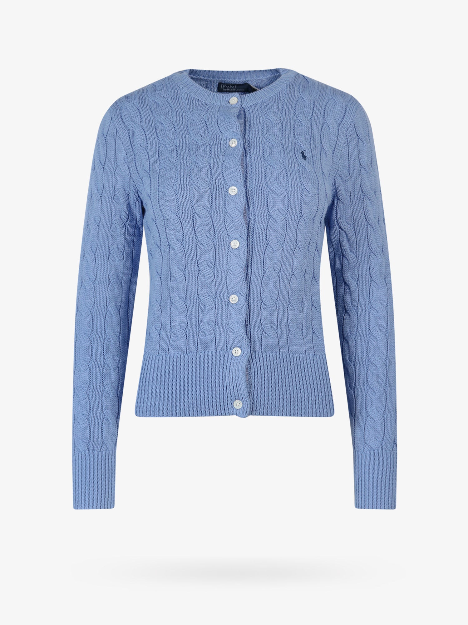 Sveter Polo by Ralph Lauren Cable Knit Buttoned Cardigan Modrá | 211891643003, 0