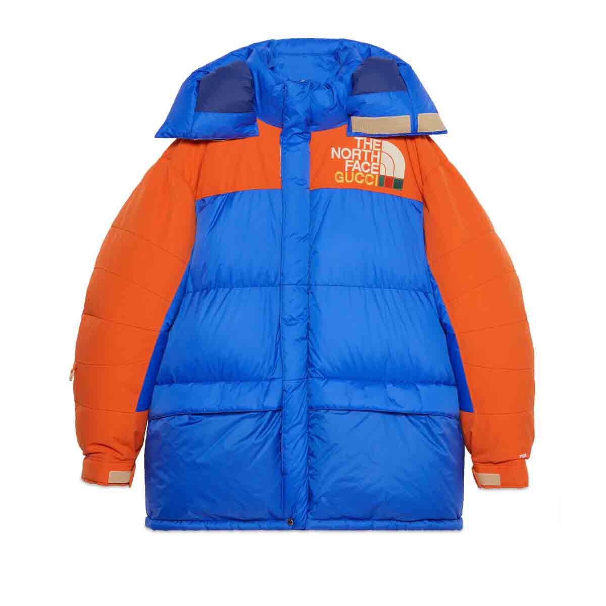 Prešívaná bunda Gucci The North Face x Down Coat Modrá | 663895 XAADJ 4394, 0