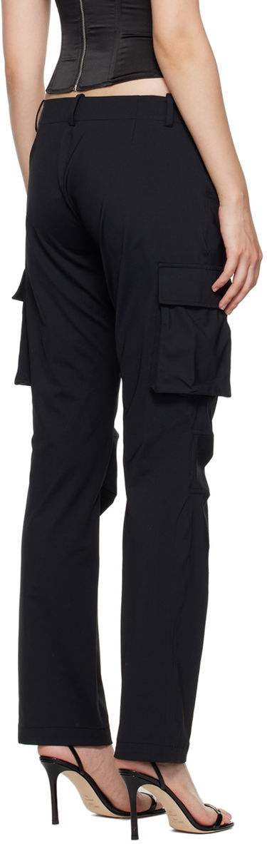 Cargo nohavice Miaou Miaou Raven Cargo Trousers Čierna | 1019-CL-BLK, 2