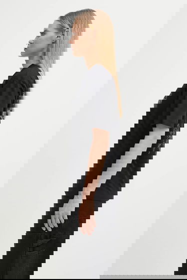 Tričko Carhartt WIP Short Sleeve Okniceok T-Shirt with Gothic-Inspired Back Print Čierna | I035507.89XX, 1