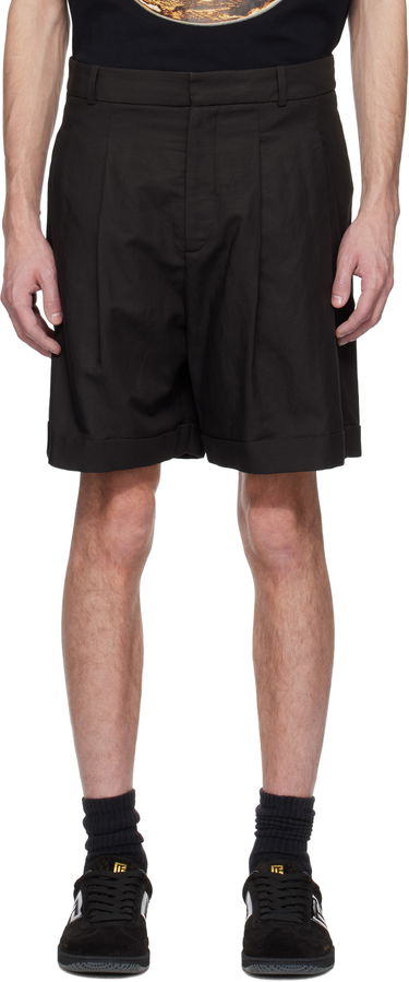 Šortky Balmain Balmain Pleated Bermuda Shorts Čierna | EH0PB007VE90, 0