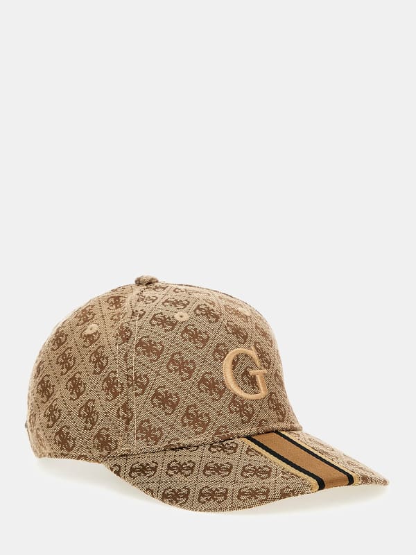 Šiltovka GUESS Logo Print Baseball Cap Béžová | AM9497POL01, 0