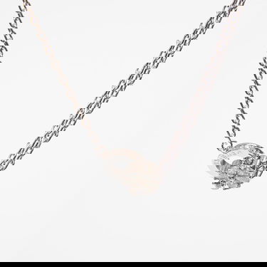 Náramok GUESS Lily Stainless Steel Double Chain Bracelet with Crystal Flower and Ring Charm Metalická | JUBB05111JWRH-SILVER, 2