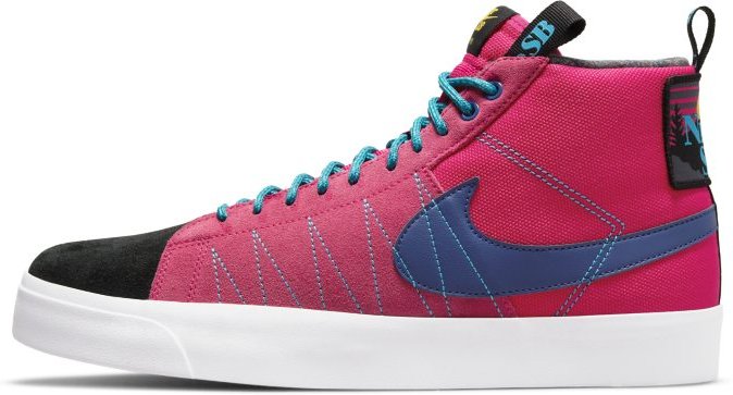 Tenisky a topánky Nike SB Zoom Blazer Mid Premium Ružová | DC8903-600, 0