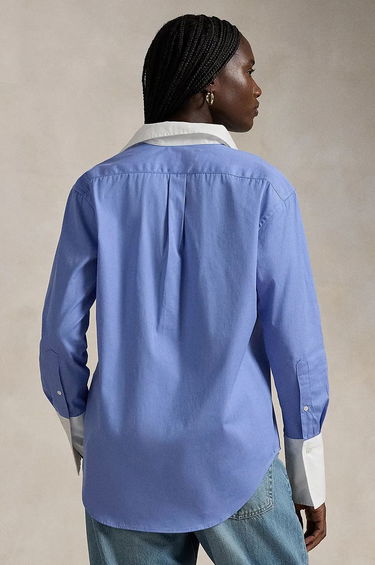 Košeľa Polo by Ralph Lauren Relaxed Fit Shirt With Classic Collar Modrá | 211891426, 1