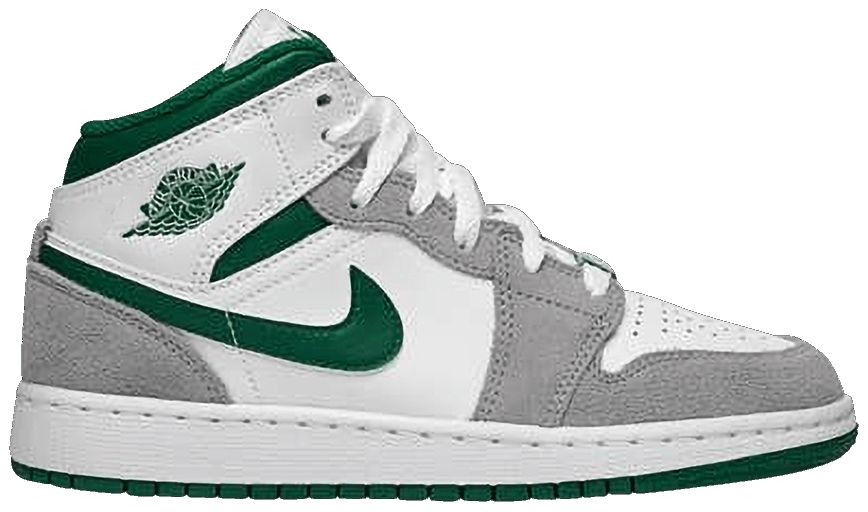 Tenisky a topánky Jordan Air Jordan 1 Mid SE "Grey Pine Green" GS Šedá | DC7248-103, 0