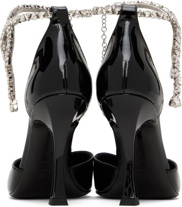 Tenisky a topánky Jimmy Choo Jimmy Choo Stevie 100 Crystal Anklet Pumps Čierna | STEVIE 100, 1