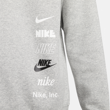 Mikina Nike Club Fleece+ Sweat Šedá | dx0781-063, 3