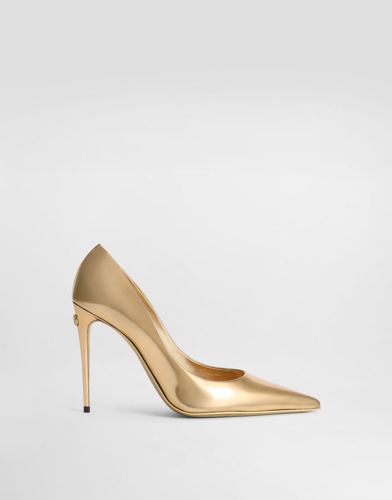 Tenisky a topánky Dolce & Gabbana Calfskin Pumps With Metal Heel Metalická | CD1841AY82889869, 0