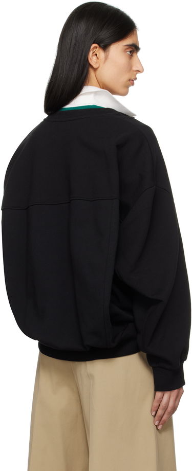Sveter Marni Marni Brushed Cotton Rugby Sweatshirt Čierna | FLJE0218S1 UTC469, 2
