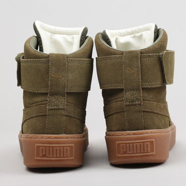Tenisky a topánky Puma Platform Mid Wn's olive night - olive night Zelené | 364588 01, 3