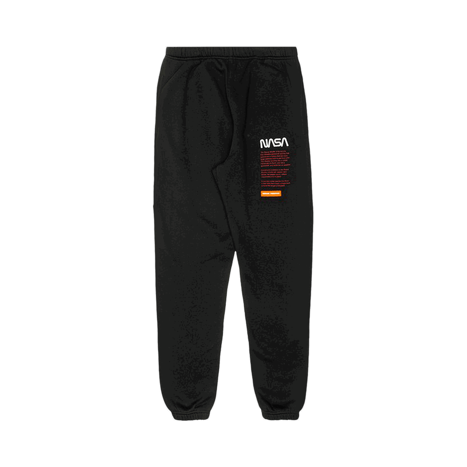 Tepláky HERON PRESTON NASA Facts Slim Pant Čierna | HMCH005F198080201088, 0