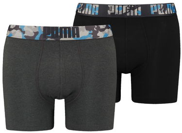 Spodná bielizeň a ponožky Puma Boxerky Multi Logo Čierna | 701223660-002, 0