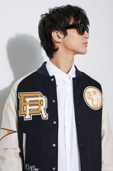 Bomber bunda Baracuta Baracuta Varsity Wool Blend Bomber Jacket Navy | BRCPS0996, 0
