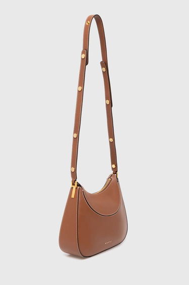 Taška cez rameno Marni Marni Hobo Bag Hnedá | BMMP0102U0.LV589, 1