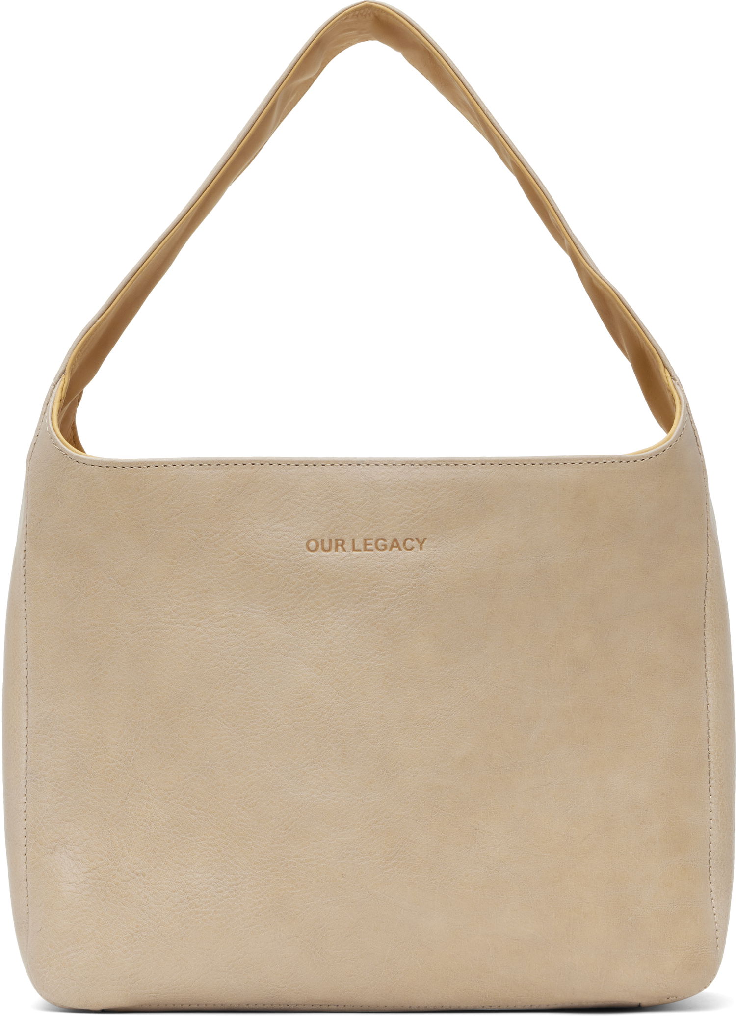 Taška cez rameno OUR LEGACY Our Legacy Brick Shoulder Bag Béžová | A2258BDP, 0