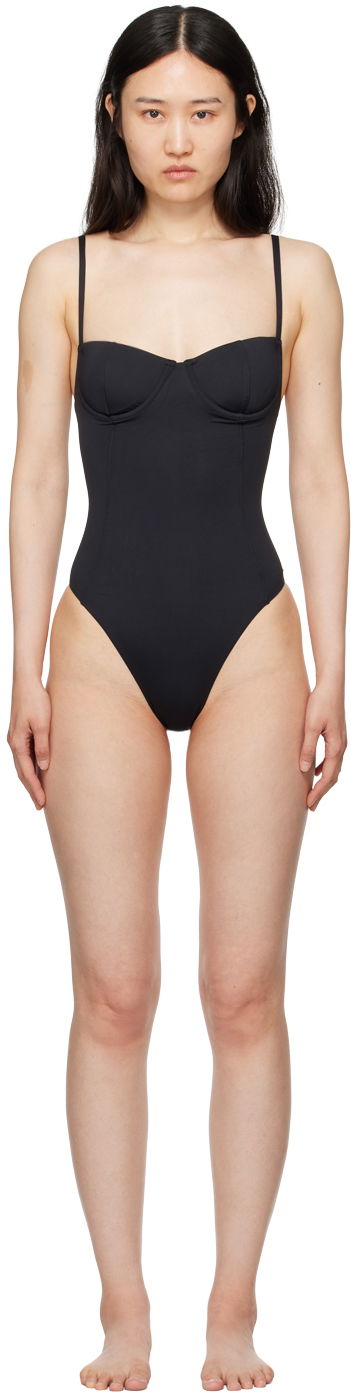 Plavky Anine Bing Anine Bing Kyler One-Piece Swimsuit Čierna | A-11-2208-BLK26, 0