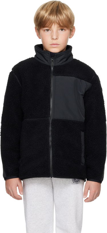 Bunda Canada Goose Kids' Simcoe Zip-Up Fleece Sweater Čierna | 7083Y, 0