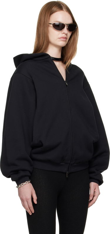 Mikina Fear of God Fear of God ESSENTIALS 90s Fleece Zip-Up Hoodie Čierna | 192SP257440FW, 1