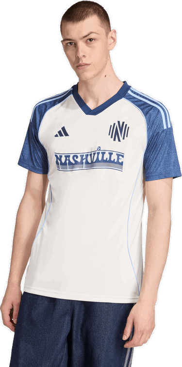 Dres adidas Performance Nashville SC 25/26 Third Jersey Biela | JI7333, 3