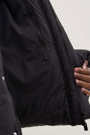 Prešívaná bunda HELIOT EMIL Black Puffer Jacket Čierna | PREAW24.M.02.131.BLK01, 6