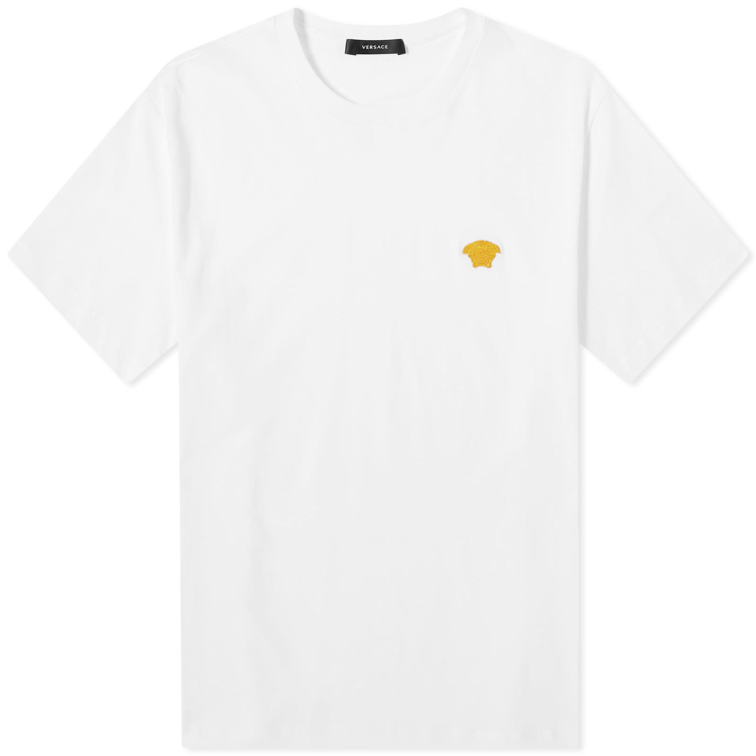 Tričko Versace Men's Embroidered Medusa Tee White Biela | 1008481-1A08489-1W000, 0