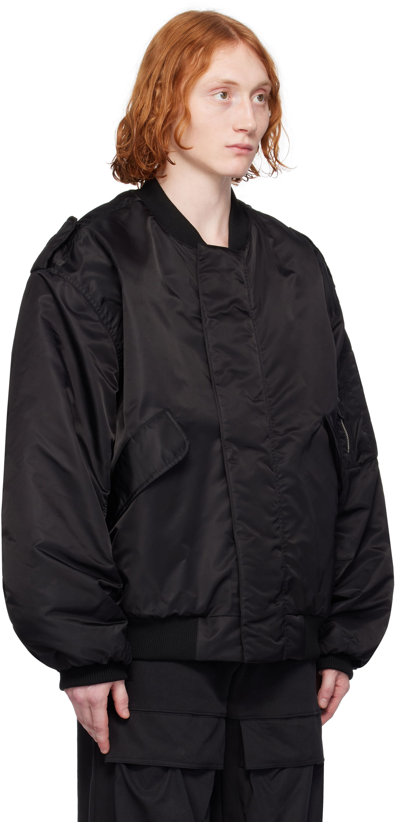 Bomber bunda Entire Studios V-22 Bomber Jacket Čierna | ES2305PU, 1