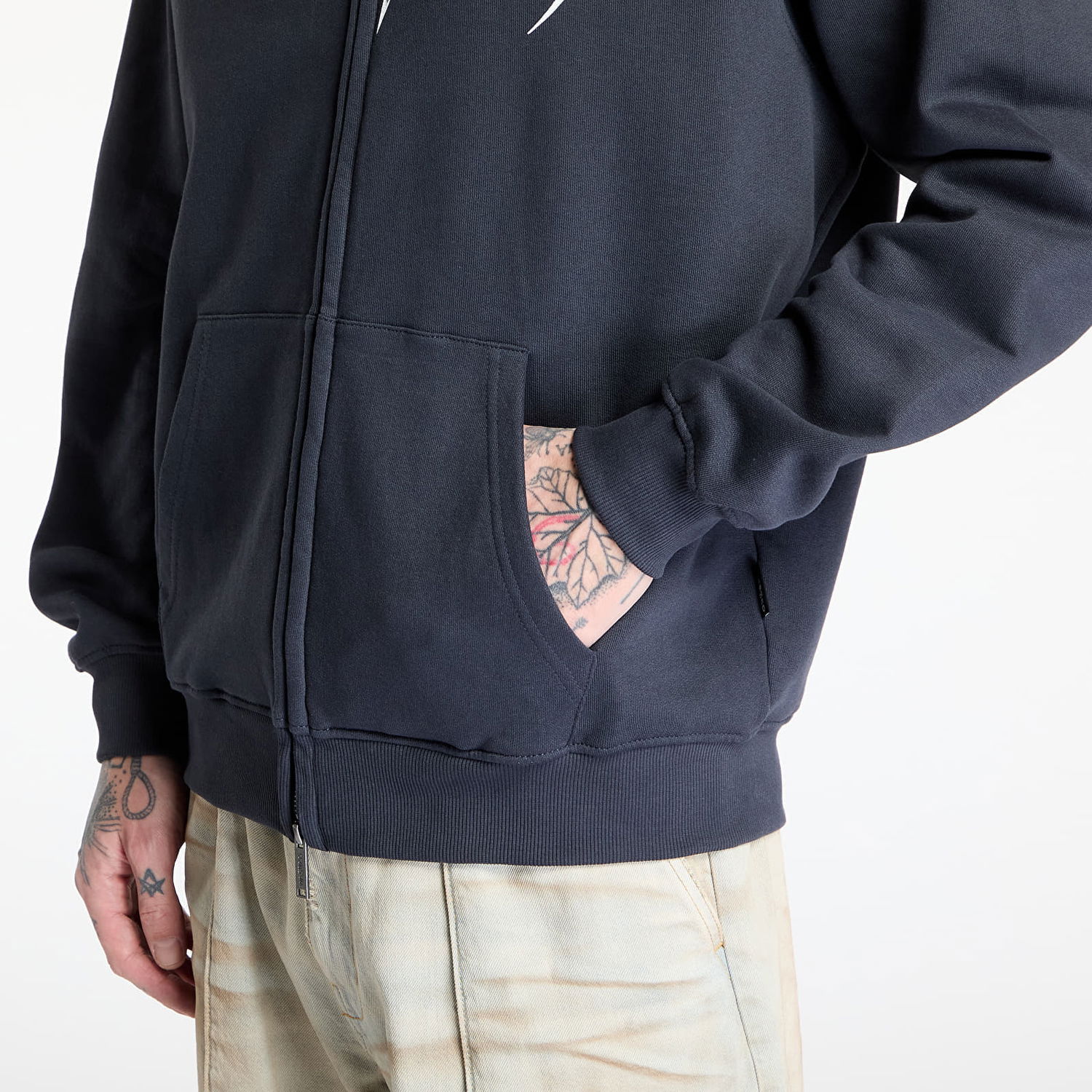 Mikina Wasted Paris Wasted Paris M Blade Balaclava Zip Hoodie Čierna | WP_000251, 1