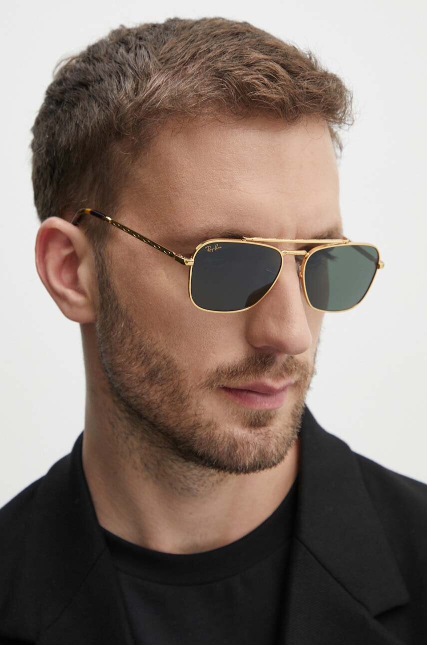 Slnečné okuliare Ray-Ban NEW CARAVAN Pilot Sunglasses Metalická | 0RB3636.91963155, 0