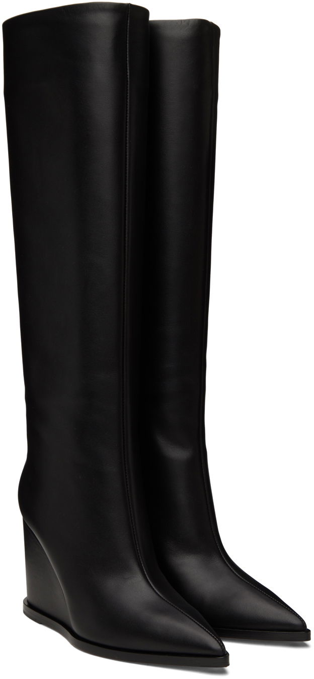 Gianvito Rossi Hamnes Wedge Tall Boots