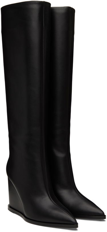 Kabáty Gianvito Rossi Gianvito Rossi Hamnes Wedge Tall Boots Čierna | G80394.85RIC.VGI, 3